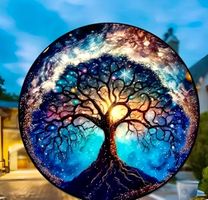 Fensterbild Baum des Lebens