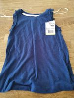 Mädchen Top 122 Unterleibchen kurzarm neu Migros Bio Kids