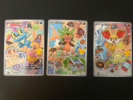 🔥 2026 POKEMON First Partner FENNEKIN FROAKIE CHESPIN