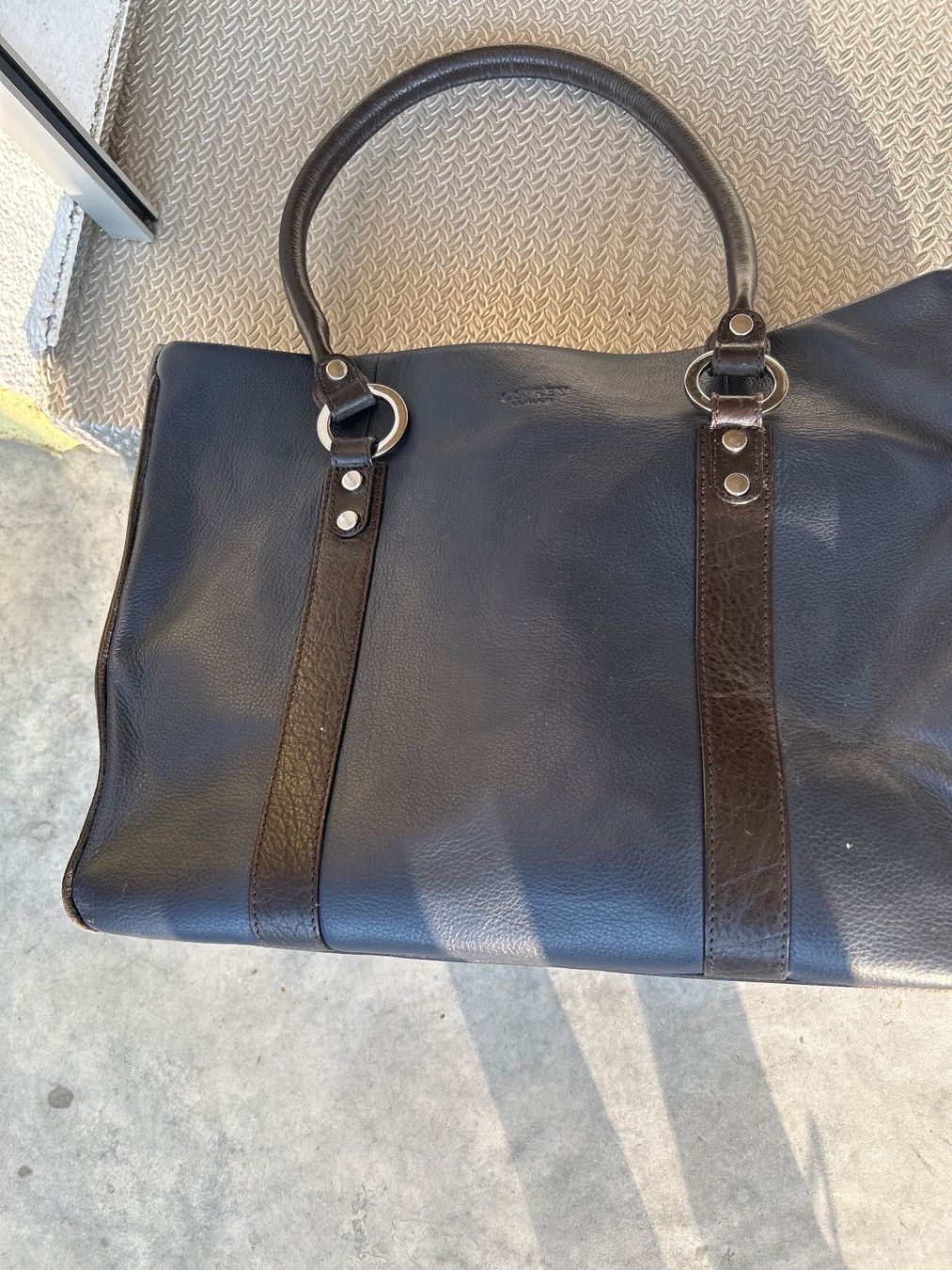 Sacs femmes: Osprey Leder Tasche, dunkelblau, wenig getragen. – D'occasion à Feuerthalen par Anna_Swift 2