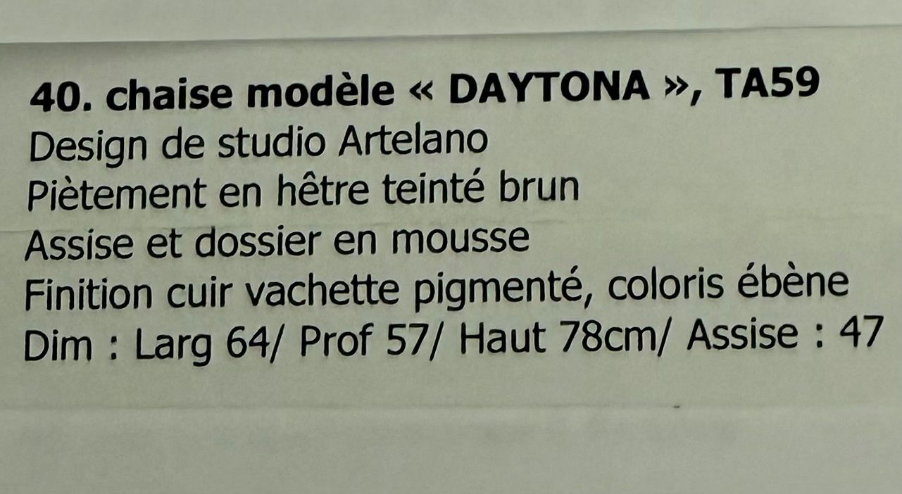 Tischset: La table ronde et 4 chaises – Gebraucht aus Nyon von leo_dhs6 3