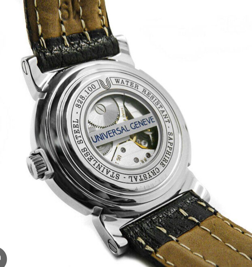 Universal Genève Orologi: Universal Genève 828.100  - Fullset, ungetragen, NOS – Nuovo (secondo la descrizione) da Arlesheim venduto da treppe3 1