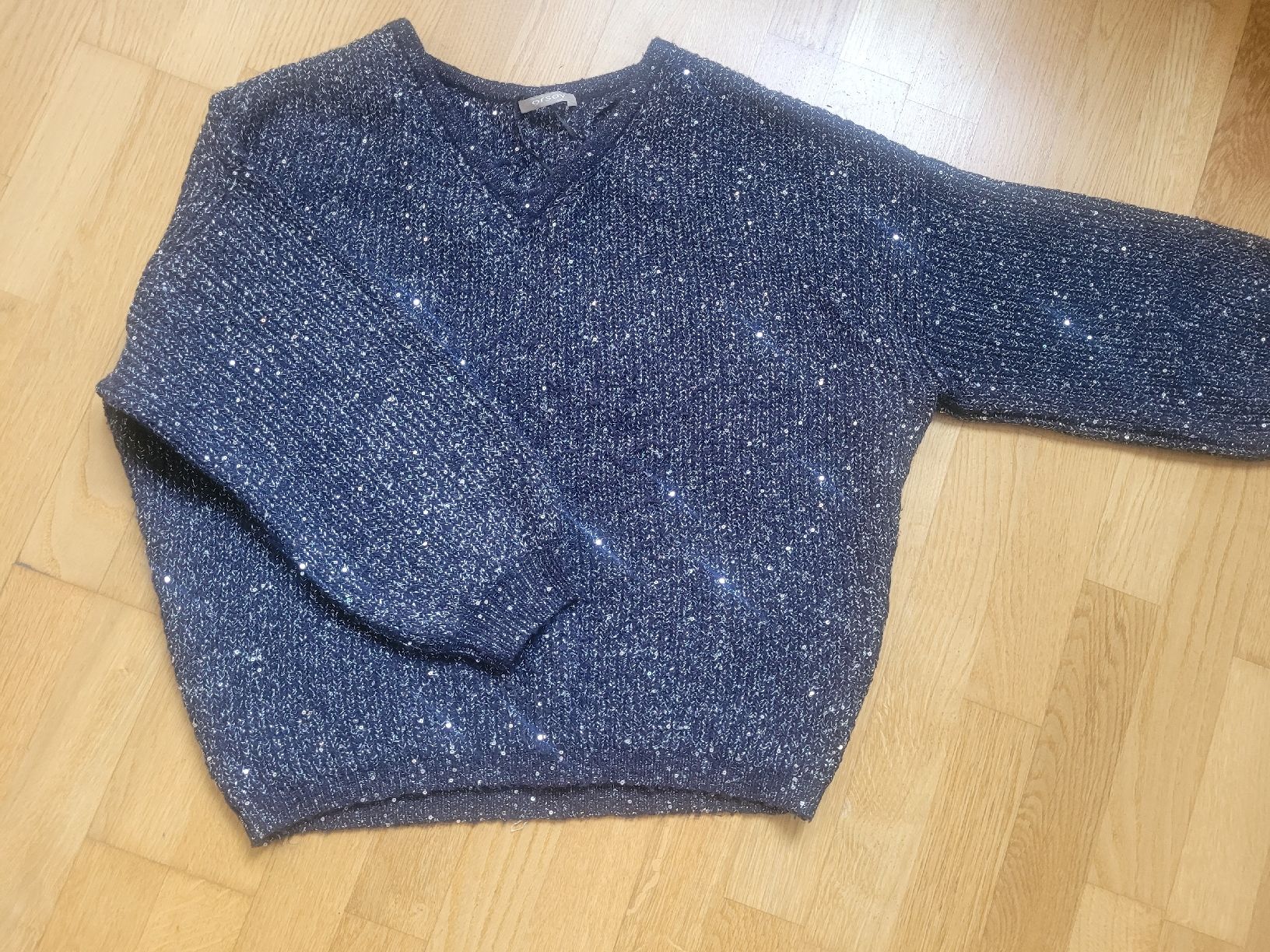 Maglioni & Felpe: Glitzernder Winter-Pullover Grösse M - Orsay – Usato da Thun venduto da Vesna27 1