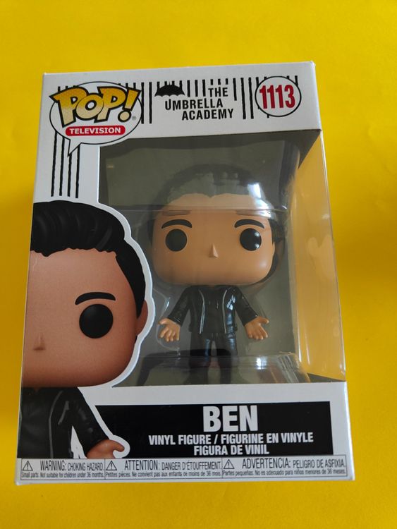 Funko Pop! Ben (The Umbrella Academy) #1113 - Figurine Vinyle Neuve Sous Blister - Édition 2021