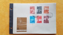FDC - Luftpost - Ungarn 1966