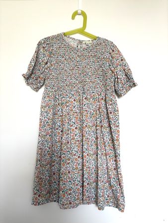 Robe enfant imprimé fleuri taille 140 
