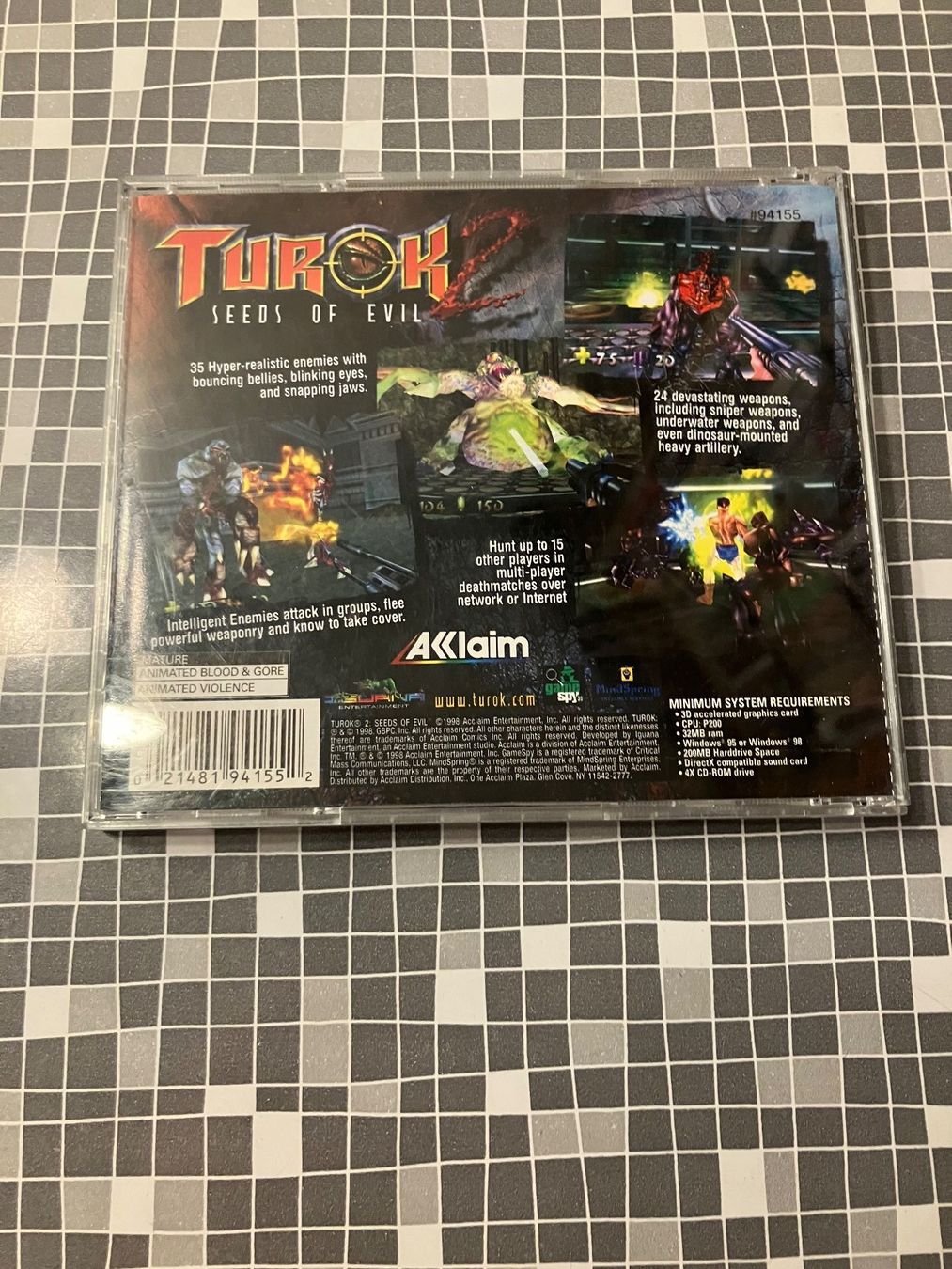 Giochi: Turok 2 (PC, 1998, engl.) – Usato da Winkel venduto da Asdas87 1