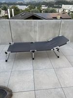 Sonnenliege Dreibein klappbar, Alu, PVC Bezug