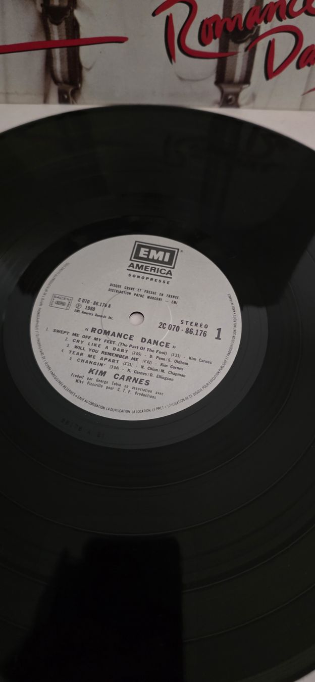Schallplatten: Kim Carnes Romance Dance G,Vg – Gebraucht aus Yvonand von RF-VINYL 1
