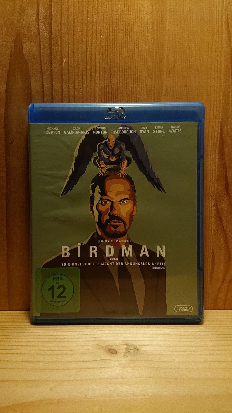 Tutti i DVDs: BIRDMAN Blu-Ray mit Michael Keaton – Usato da Wilderswil venduto da Exebub