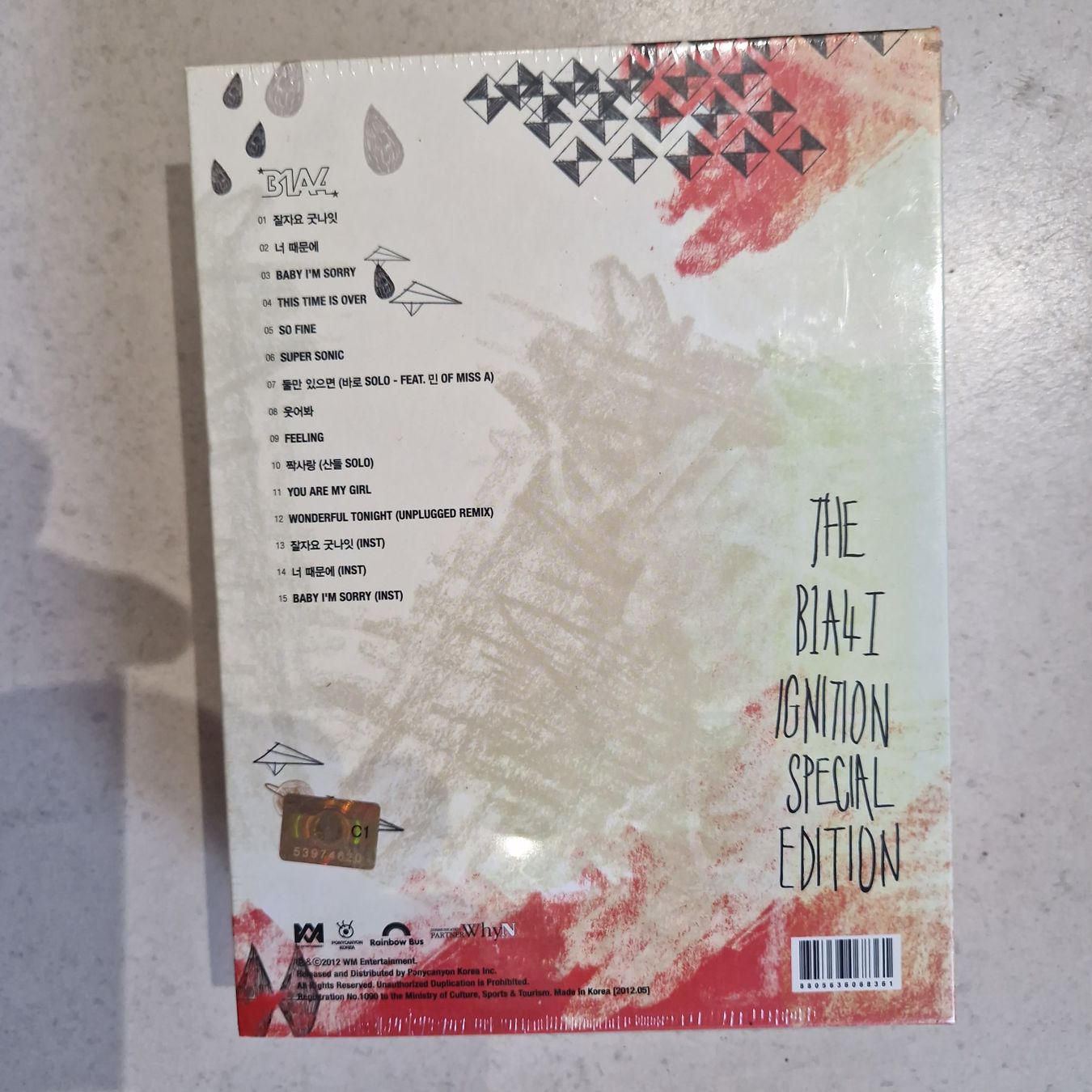 CD: B1A4 – Ignition (Special Edition) – Nuovo e nell'imballaggio originale da Yverdon-les-Bains venduto da Tabbysujo 1