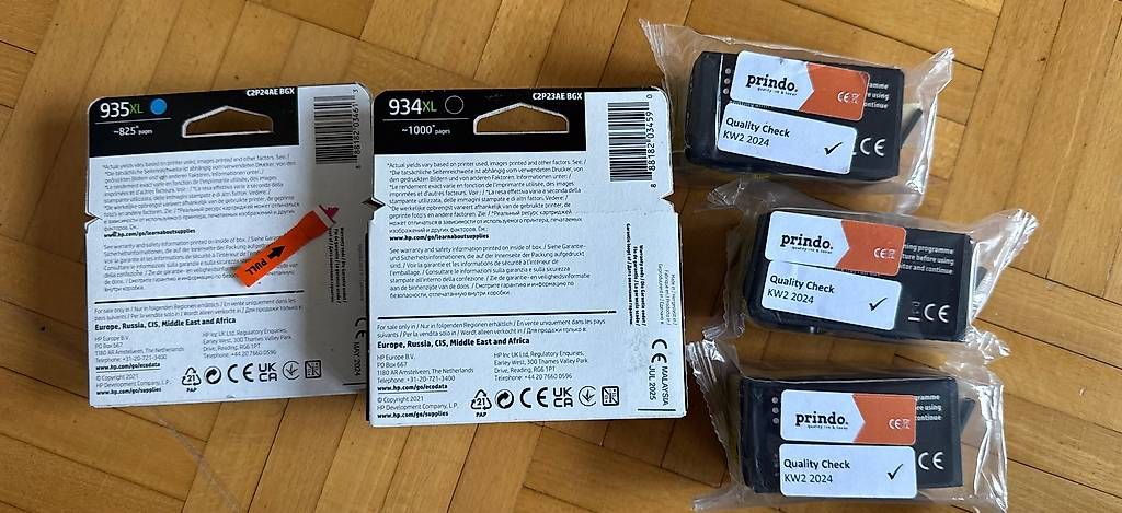 Cartucce per stampanti & toner: Druckerpatronen HP 934 – Nuovo e nell'imballaggio originale da Kriens venduto da aneja 1