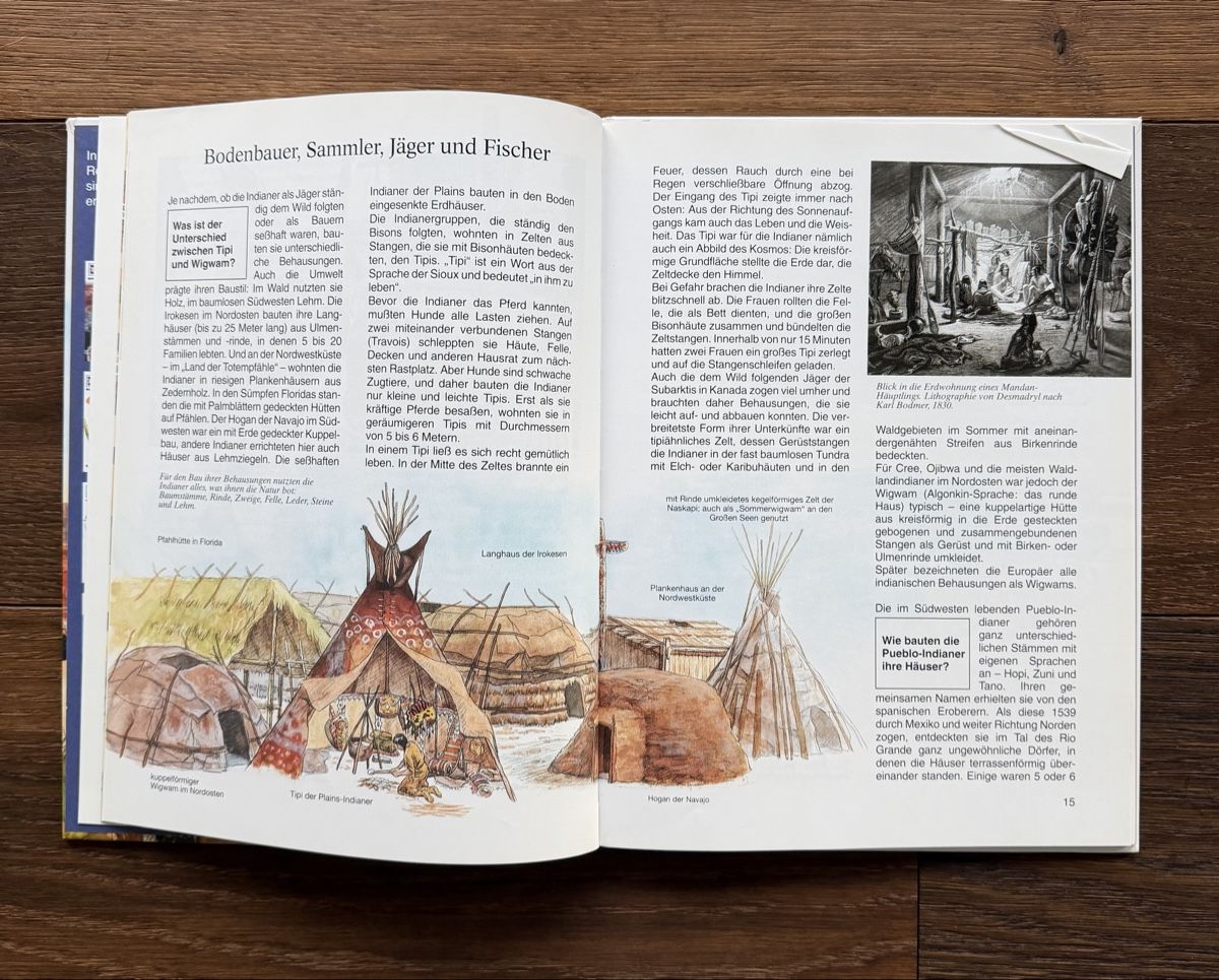 Libri: Sachbuch Indianer – Usato da Pfäffikon ZH venduto da aveo14 2