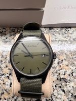Calvin Klein Uhr im schönen Olivgrün NEU