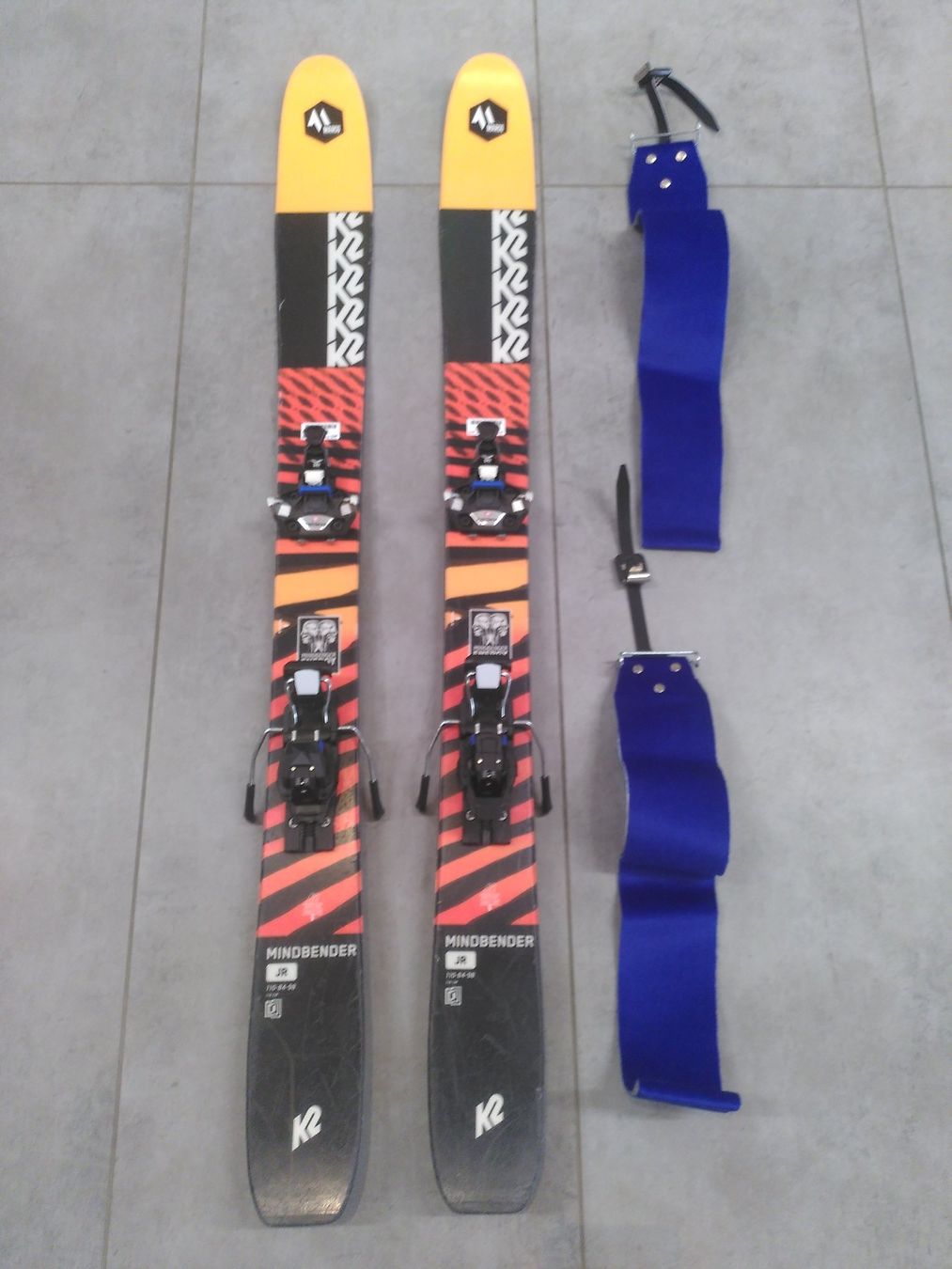 K2 Skis: Skitourenset K2 Mindbender Junior 119cm – Gebraucht aus Scuol von Marco-Sport-Scuol
