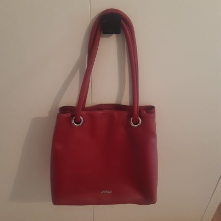 Rote Handtasche von Catwalk, neuwertig, Top Zustand!