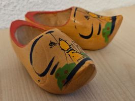 Holländische Holzschuhe (Klompen) im Miniaturformat