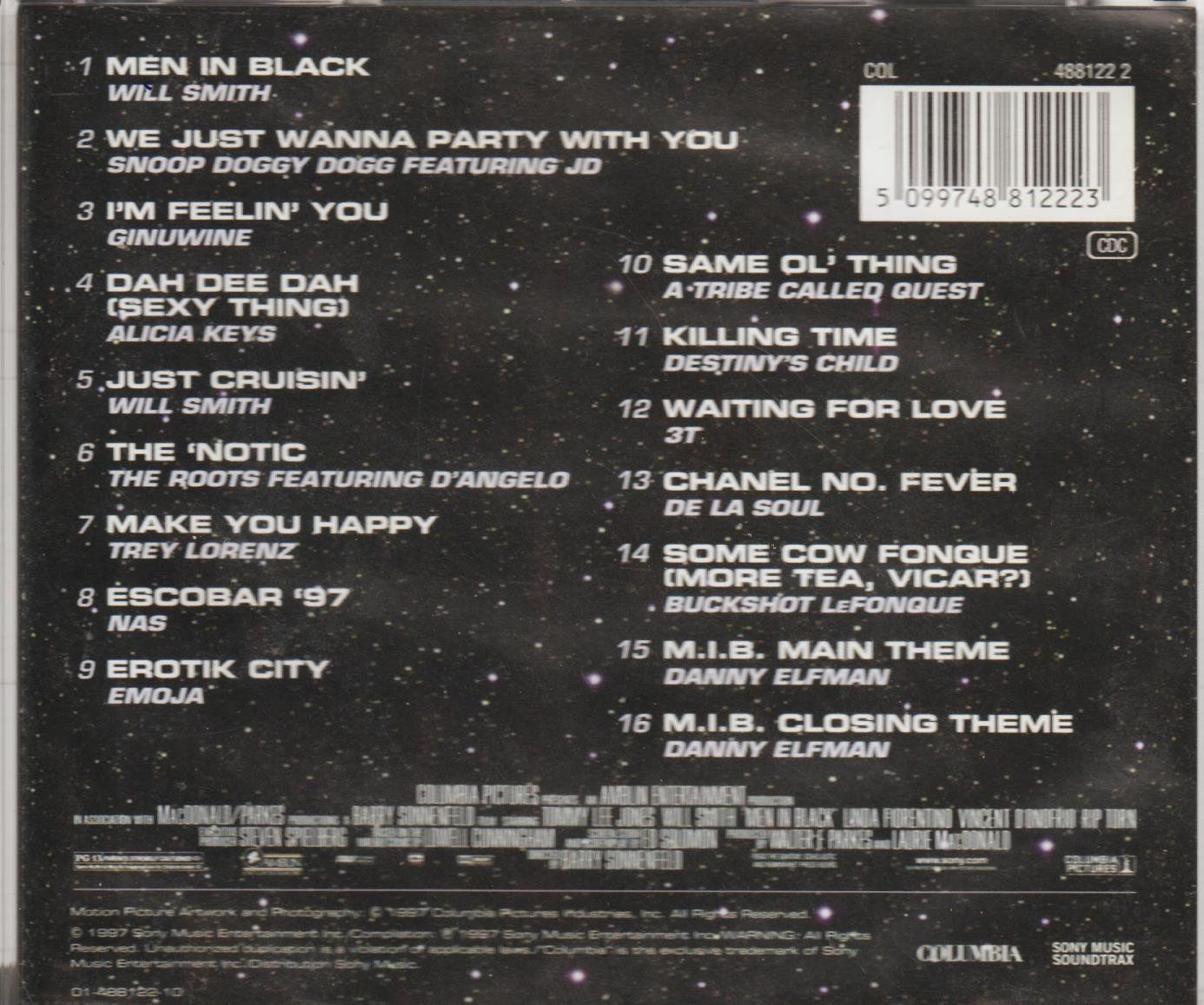 CD: MEN IN BLACK - Orig. Filmsoundtrack CD – Usato da Zürich venduto da Vinyl 1