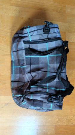 Duffel Bag checked pattern used