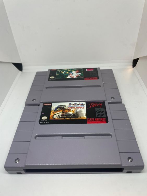 Jimmy Connors + RPM Racing SNES Nintendo NTSC | Kaufen auf Ricardo