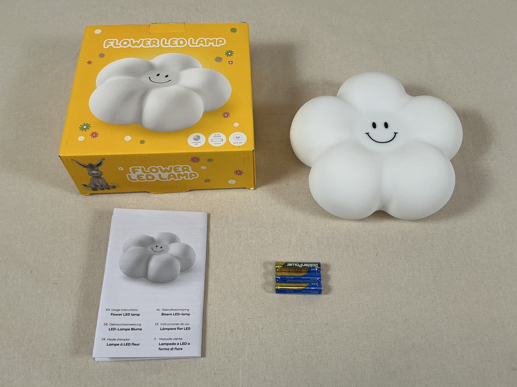Lampen: LED Lampe Blume – Neu (gemäss Beschreibung) aus Richterswil von Restwert_Richterswil
