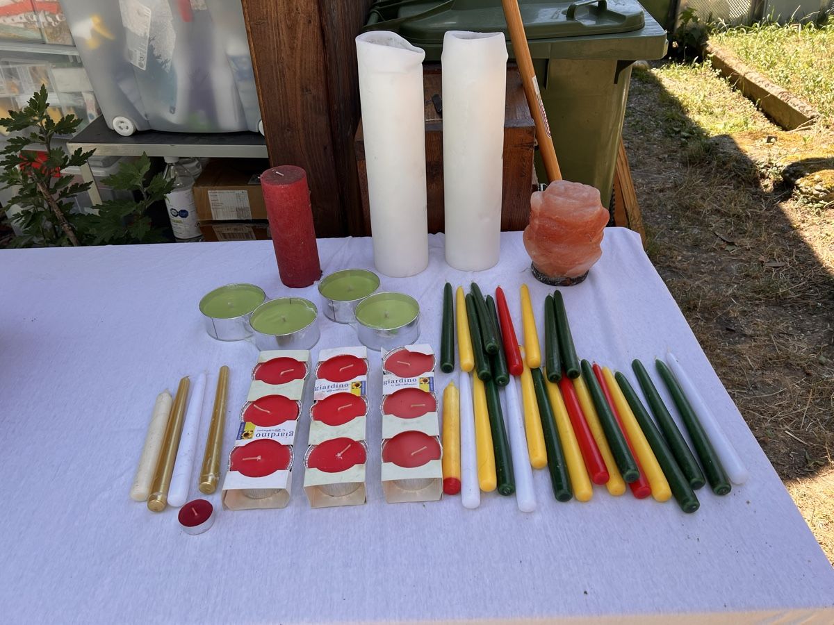 Candele:  Verschiedene Kerzen (82) – Usato da Glattfelden venduto da maa_qcj8