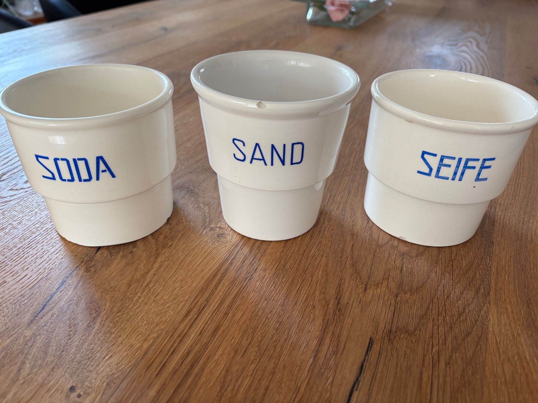Behälter & Ähnliches: Soda, Sand, Seife – Gebraucht aus Uerikon von Riva88