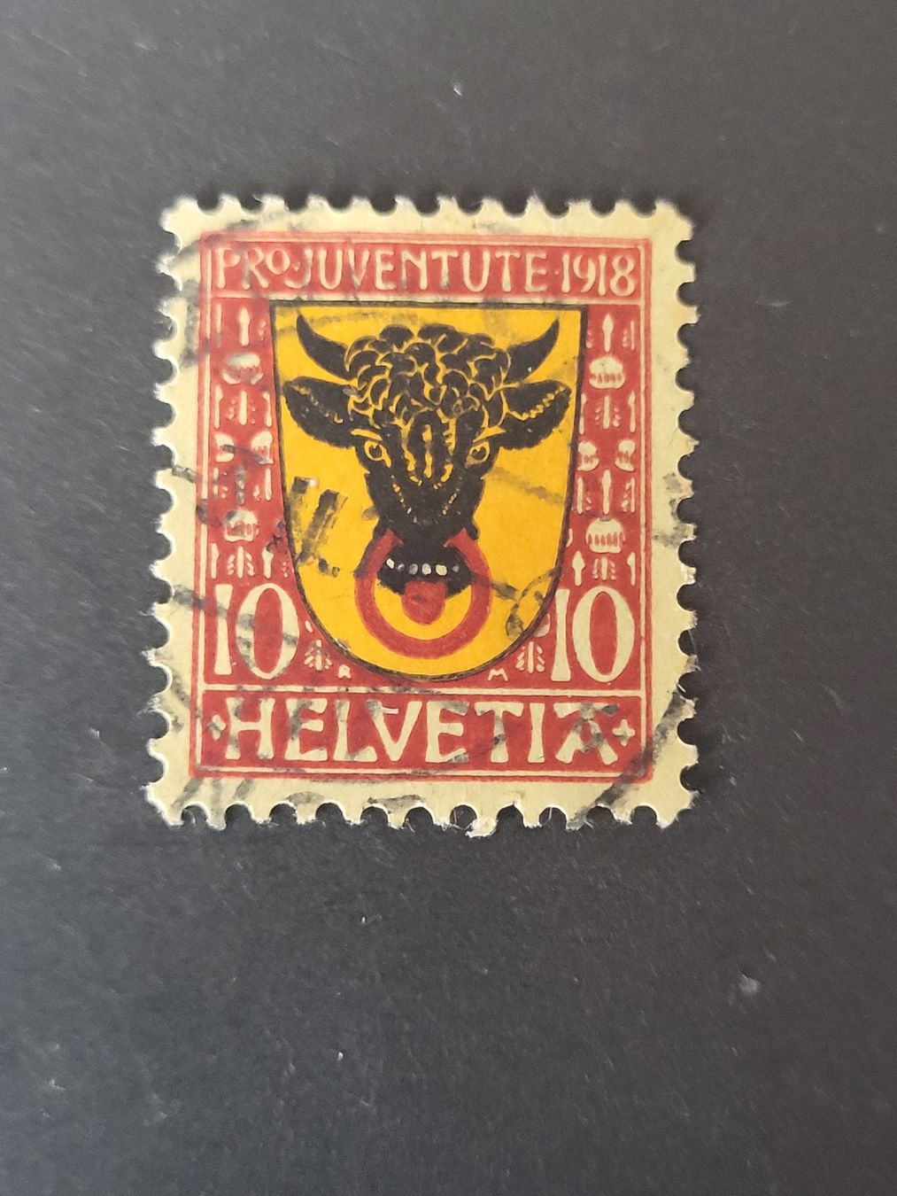 Alle Briefmarken: 1918, Pro Juventute J10 – Gebraucht aus stäfa von brandy66