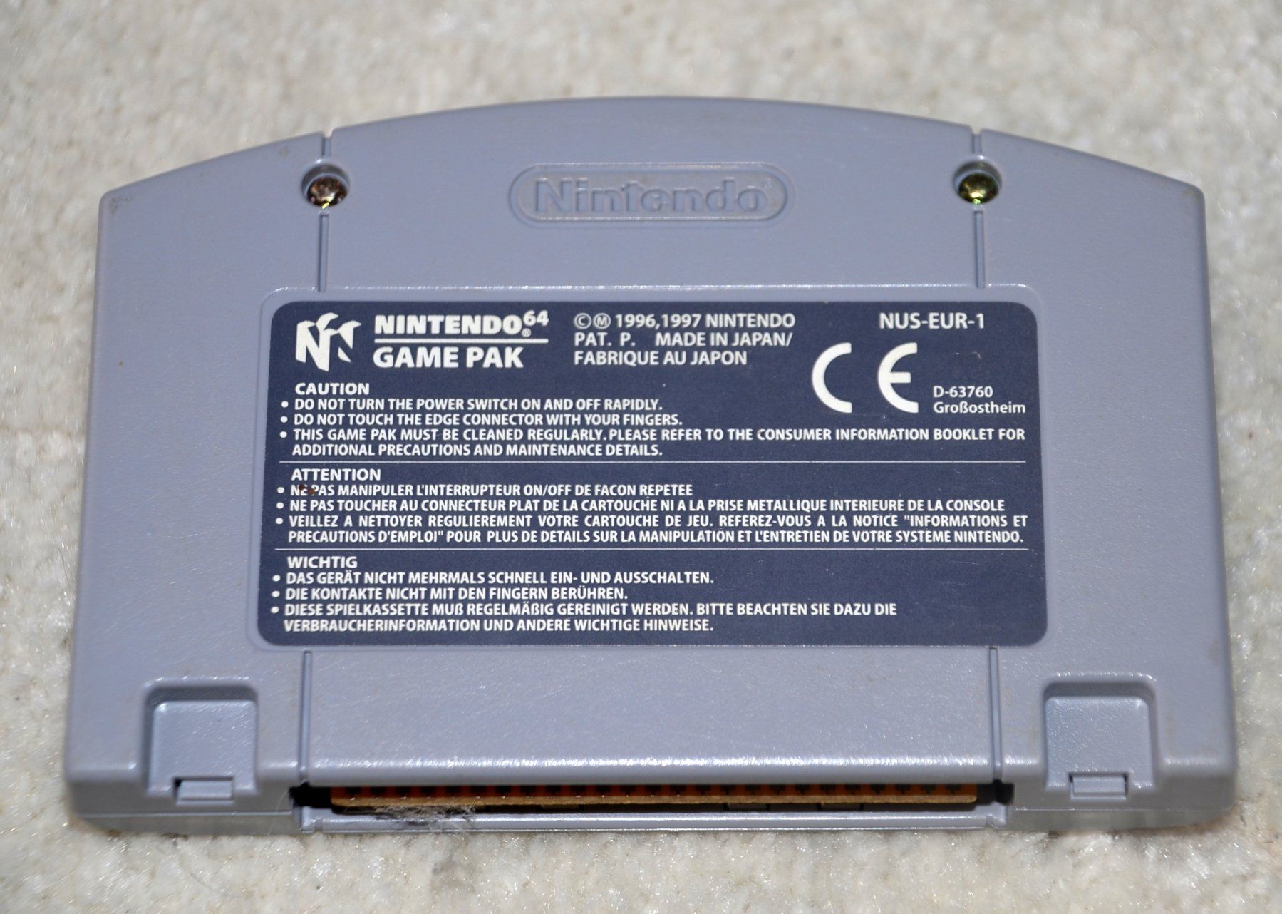 Nintendo Giochi: Mario Party 3 N64 – Usato da Collonges venduto da arashee 1