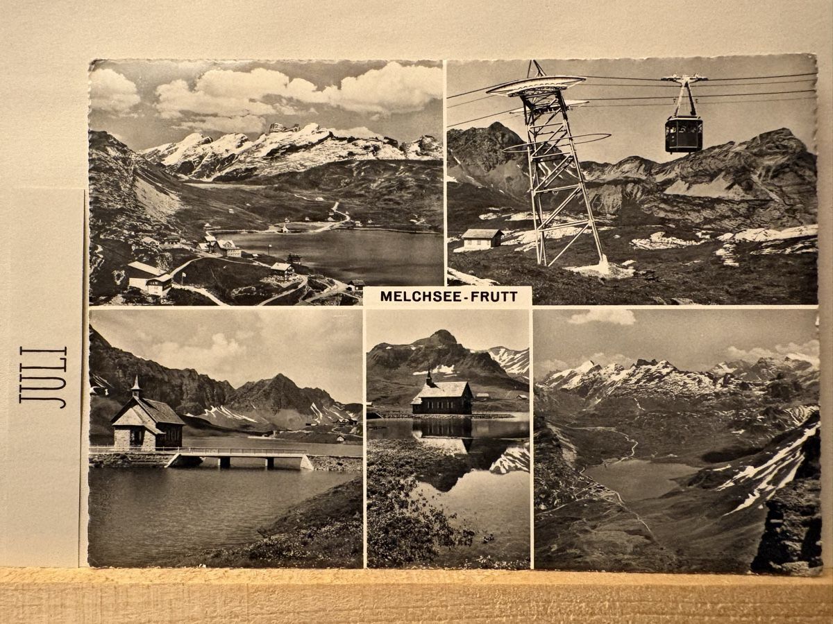Cartoline postali: AK von Melchsee Frutt – Usato da Rümlang venduto da Kartenpost1