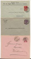 1909 + 1916 + 1920 Wolhusen - Markt Werthenstein ab Luzern