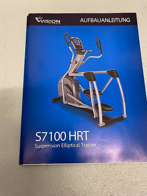 Hometrainer: Crosstrainer VISION S7100 HRT gut erhalten – Gebraucht aus Buchs ZH von Robesa