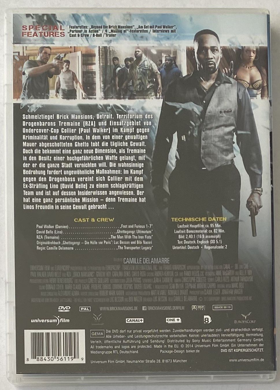 Alle DVDs: Brick Mansions, Extended Edition – Gebraucht aus Flums von Asquillo 1