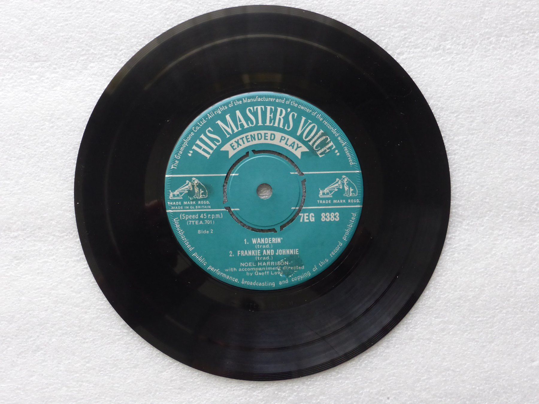 Dischi in vinile: Vinyl Single   EP  NOEL HARRISON – Usato da Küssnacht am Rigi venduto da Mondkinder 2