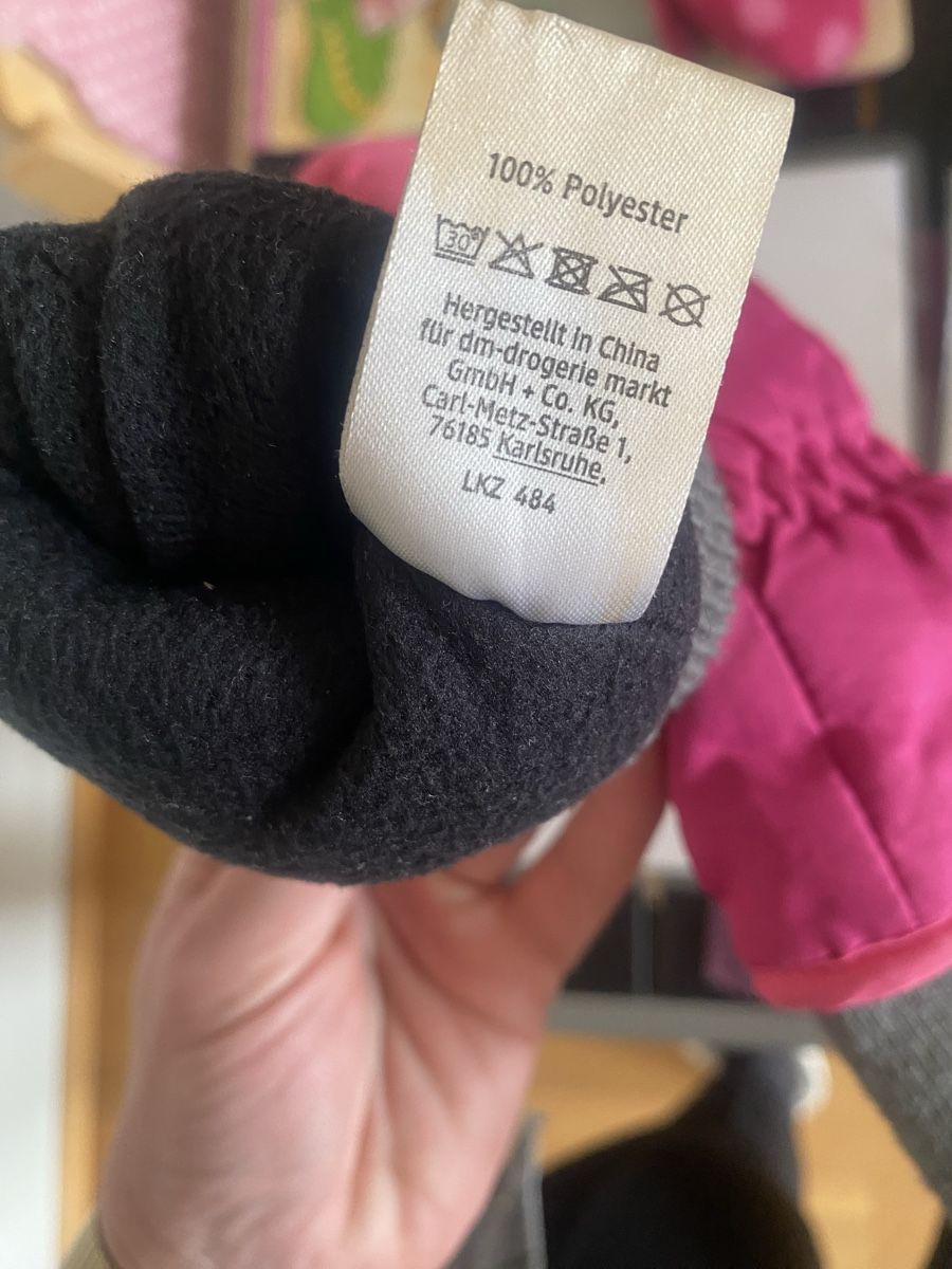 Kinderhandschuhe: Warme Fäustlinge Gr. 1 PUSBLU Winterhandschuhe Mädchen – Gebraucht aus Bern von Elisa64 2