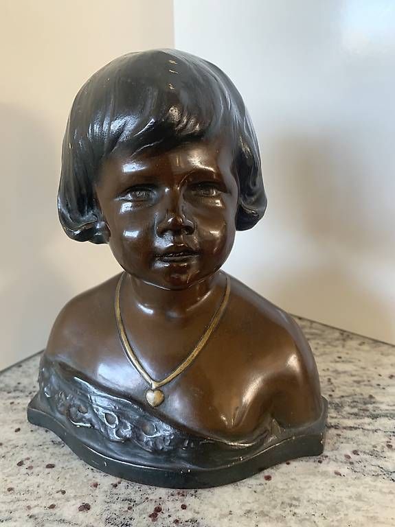 Sculture & Statue: Äusserst liebliche original Jugendstil Büste – Usato da Rothrist venduto da Oddymanliane