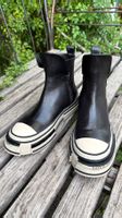 Moderne Leder-Stiefeletten – neu & ungetragen Grösse 37