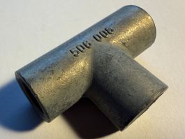 T-STÜCK Zentralschmierung M10x1 - Für Rohr Ø 6 mm - 15 Stk.