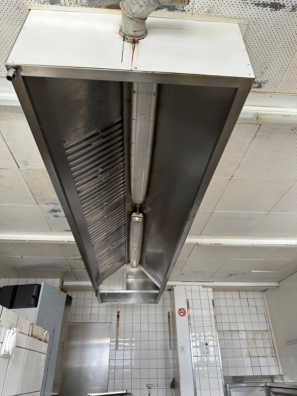 Cappe di aspirazione: Dampfabzughaube gastro Deckenhaube – Usato da Spreitenbach venduto da Space_X 7