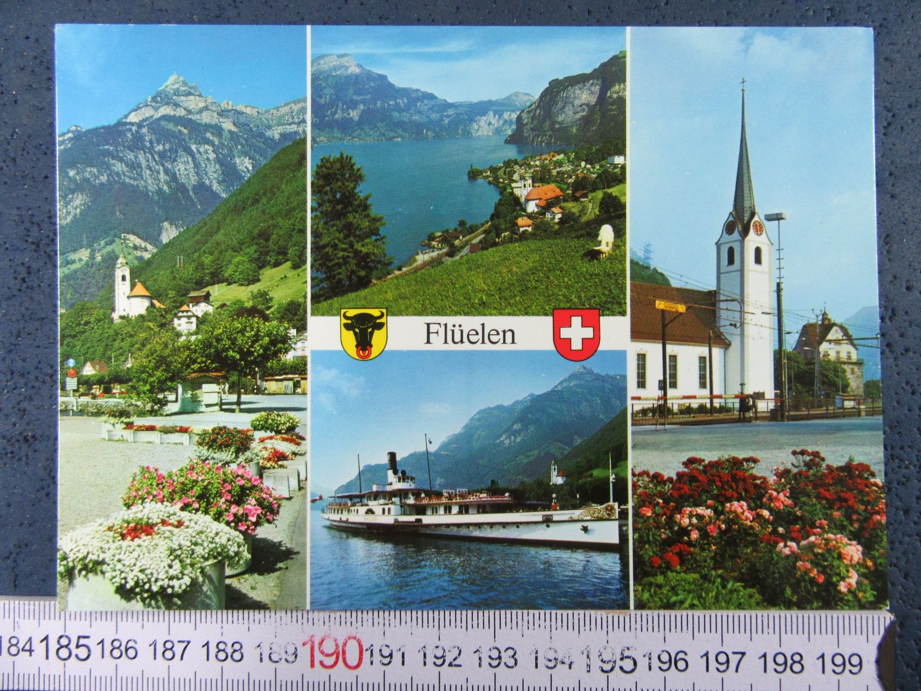 Cartoline postali: FLÜELEN RADDAMPFER URI AK – Usato da Ettingen venduto da Hausi4711