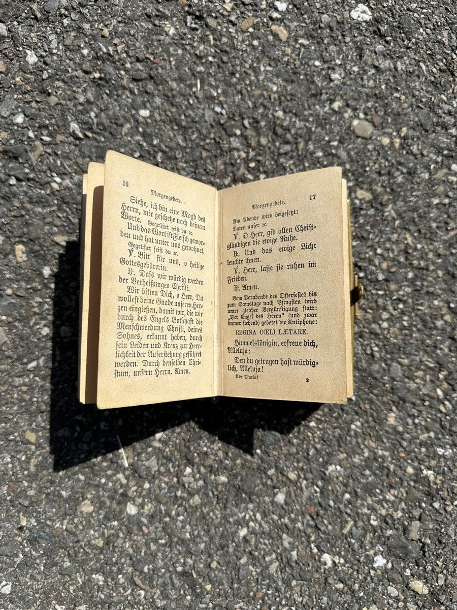 Libri: kleines Gebetsbuch mit Widmung von 1885 – Usato da Zürich venduto da frauflufelberg 7