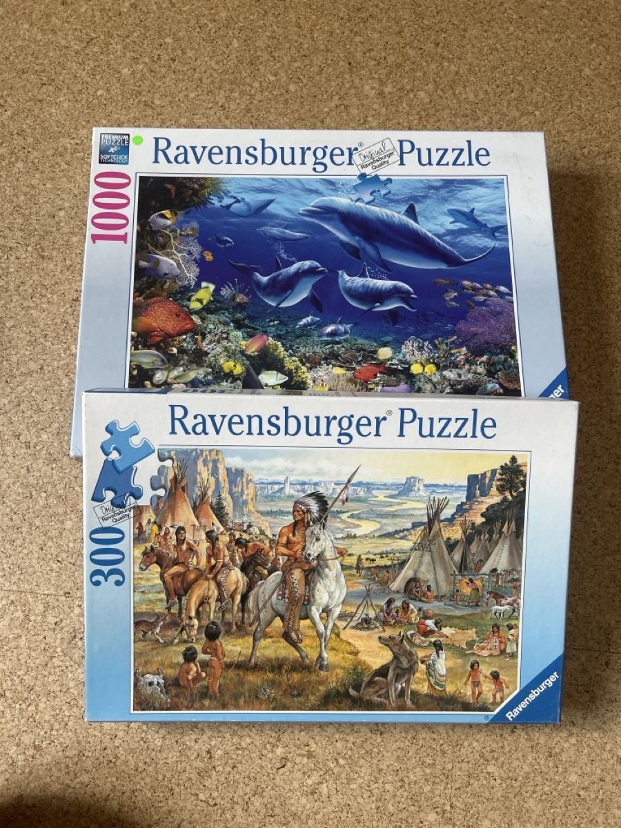 Ravensburger Puzzles: Ravensburger Puzzle 1000 Teile und 300 Teile – Gebraucht aus Susten von mariia_99