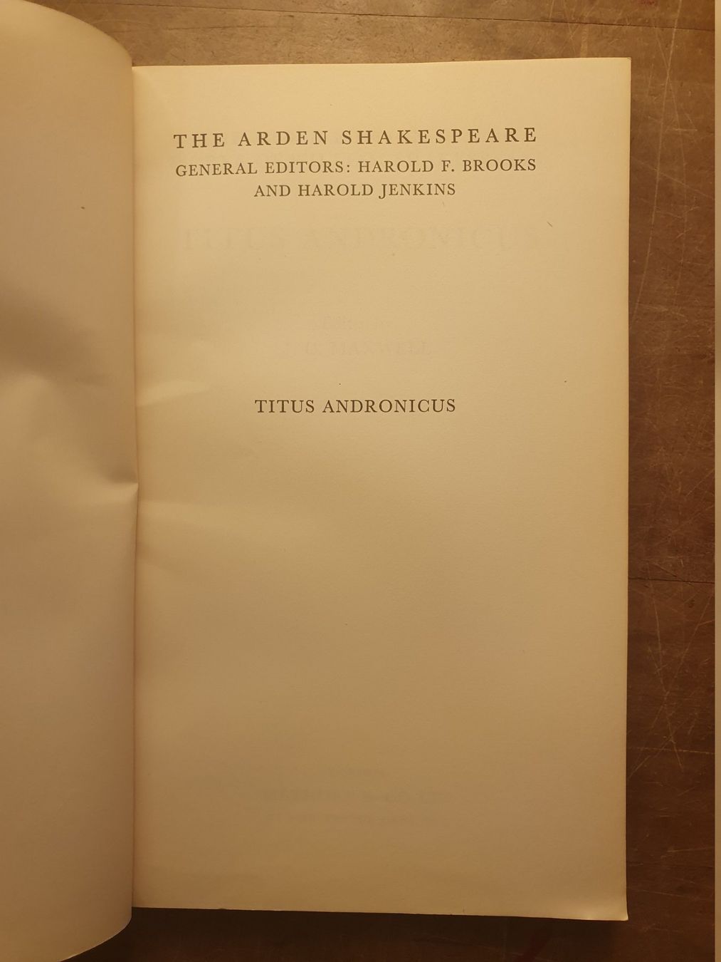 Libri: Titus Andronicus - William shakespere – Usato da Zürich venduto da loosebone 1