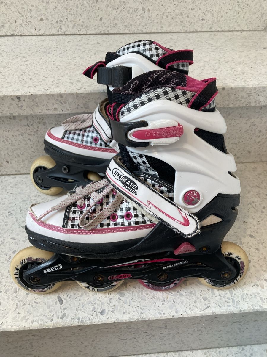 Pattini in linea & Pattini a rotelle: Rollerblades grössenverstellbar 33-36 – Usato da Luzern venduto da Aldabema 3