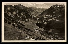 Alta Leventina, Veduta aerea di Airolo e