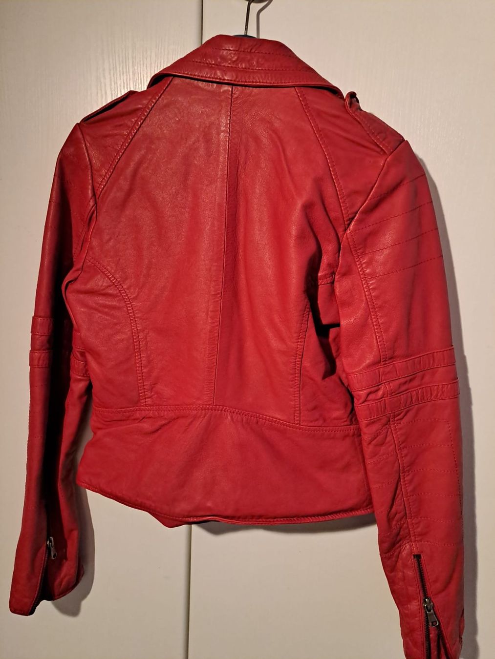 Leder Jacke S, von ZARA, Premium Collection (Gebraucht) in