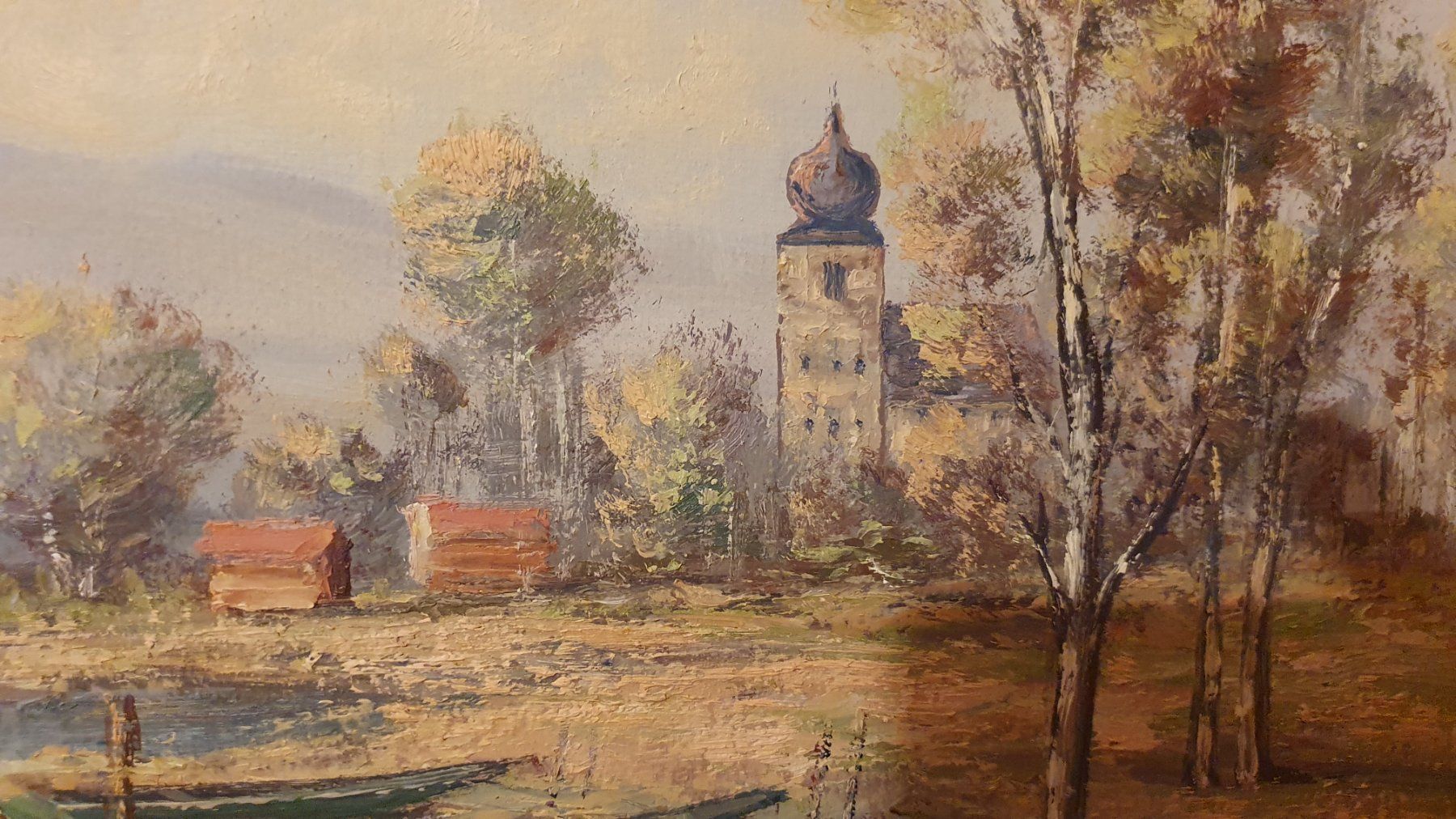 Gemälde: Aquarell Romamshorn – Gebraucht aus Flawil von Pinkmalibu