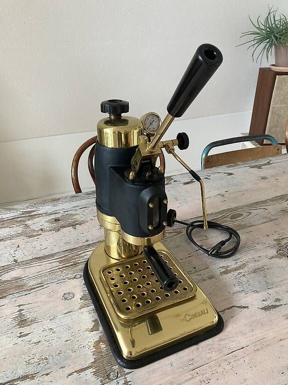 Cimbali Kaffeemaschinen & Espressomaschinen: La Cimbali Micro Cimbali in gold – Gebraucht aus Zürich von fotolli 1