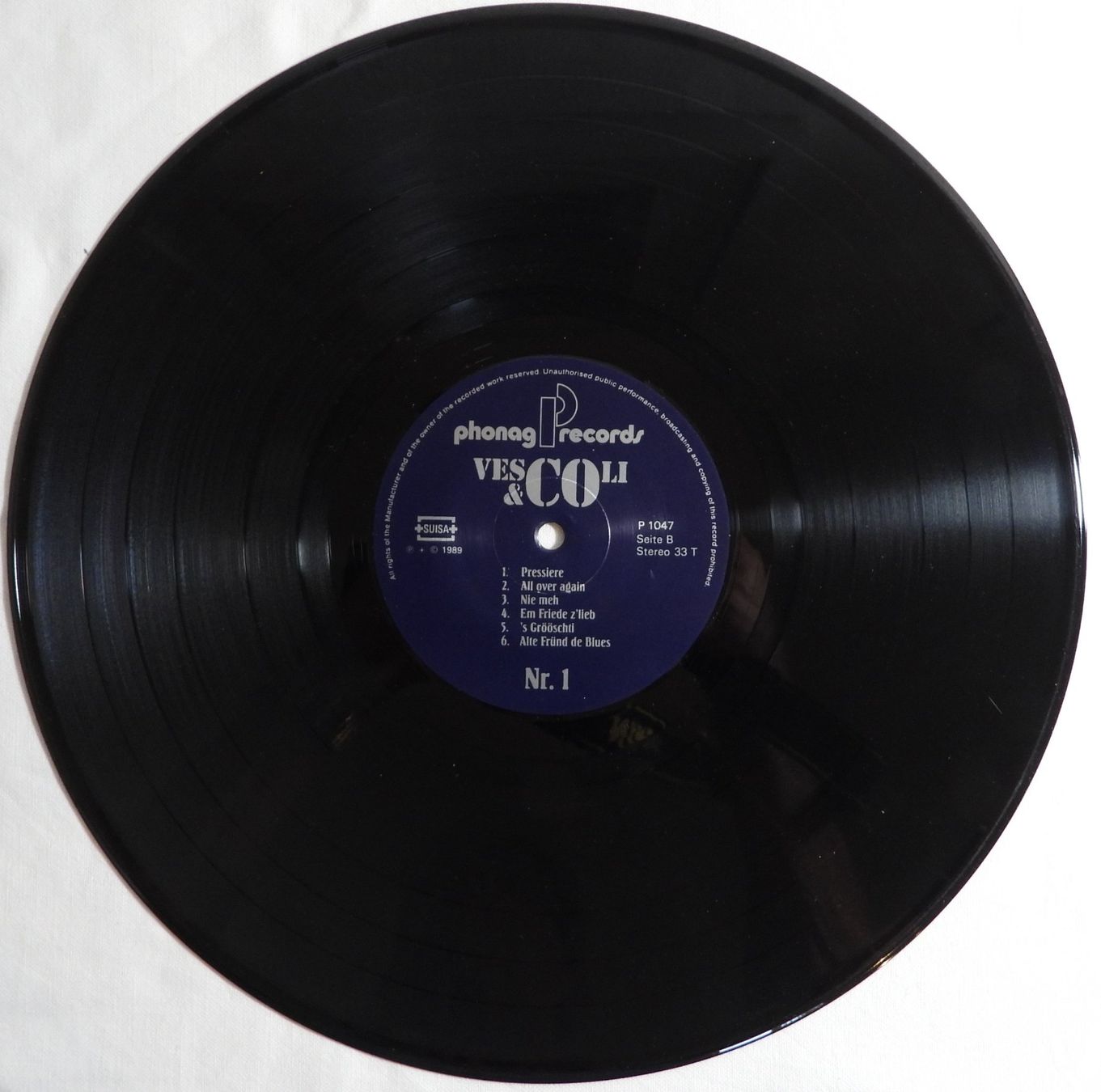 Vinyles: Vescoli & Co LP 1989 – D'occasion à Dübendorf par mar_85sd 2