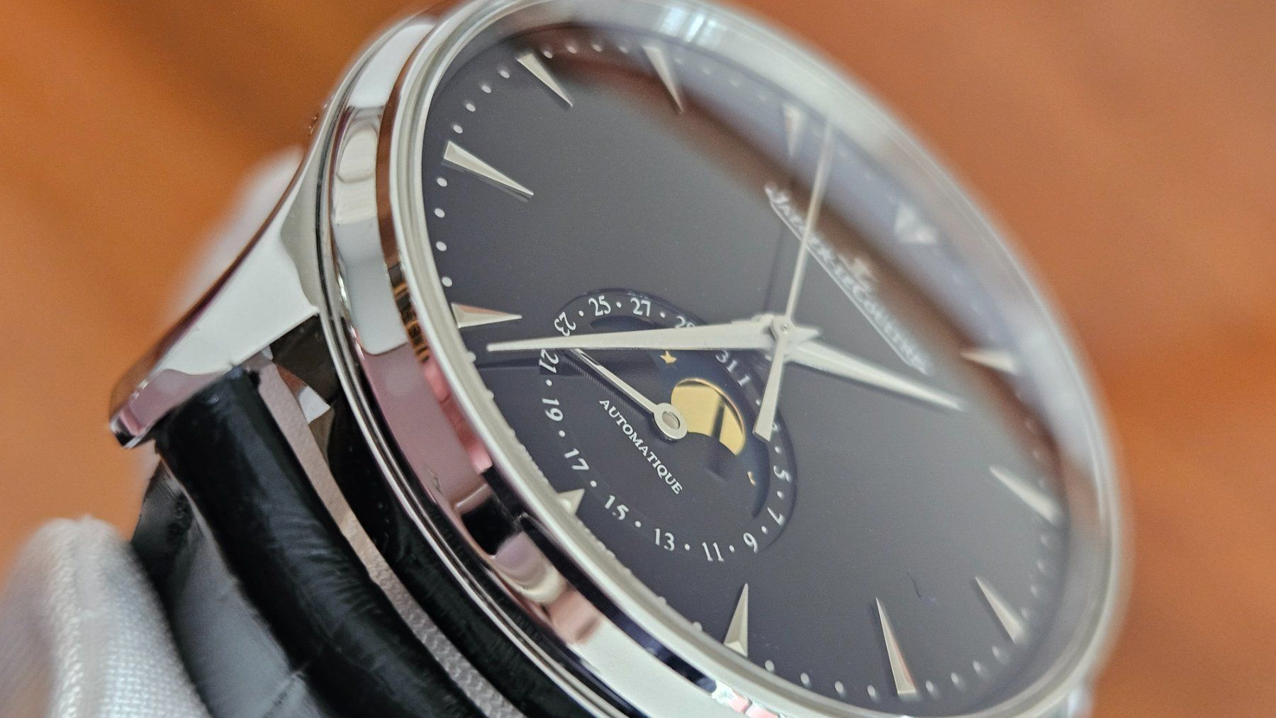 Jaeger-Lecoultre Uhren: Jaeger-LeCoultre master ultra thin moon comme neuve full set – Neu (gemäss Beschreibung) aus Bellevue von tcheppe 1